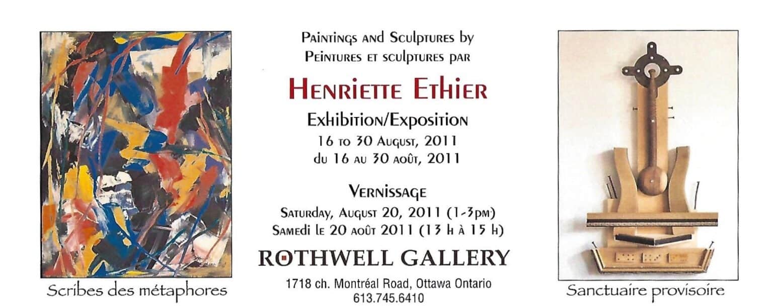Rothwell Gallery and Framing Ottawa Events